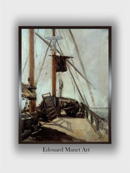 The Art House - The Bridge of a Boat Painting (1832-1883) Painting