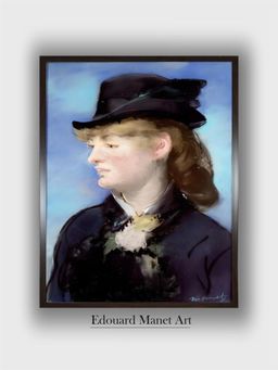 The Art House - Le Modele De La Waitress Du “Bar Aux Folies-Bergeres" Painting