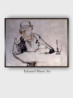 The Art House - Portrait of the Irish Novelist Georges Moore (1852-1933) Painting