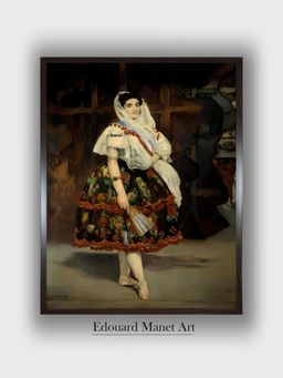 The Art House - Portrait of Lola De Valencia the Dancer Lola Melea Painting by Edouard Manet