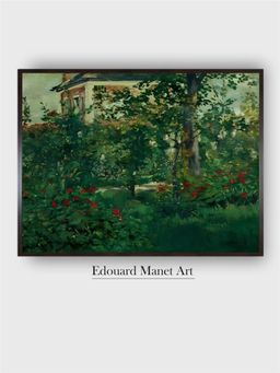 The Art House - The Bellevue garden, 1880. Painting by Edouard Manet