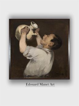The Art House - Boy with Pitcher, C.1862-72 Painting by Edouard Manet