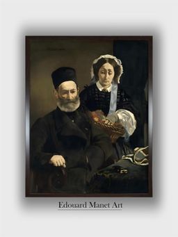 The Art House - Monsieur and Madame Auguste Manet Painting by Edouard Manet
