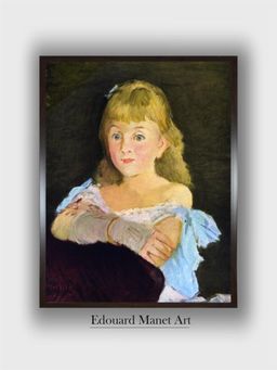The Art House - Portrait of Lina Campineanu, 1878 Painting by Edouard Manet