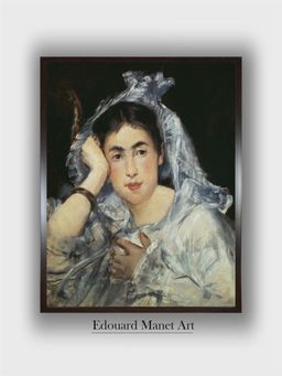 The Art House - Marguerite De Conflans Wearing a Hood, 1873 Painting by Edouard Manet