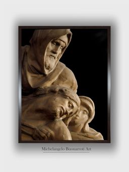 The Art House - Saint Nicodema and the Virgin Mary around the Body of Jesus Christ Painting