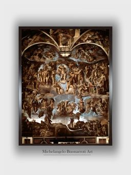 The Art House - Sistine Chapel: The Last Judgement, 1538-41 Painting