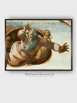 The Art House - The Sistine Chapel; Ceiling Frescos after Restoration Painting