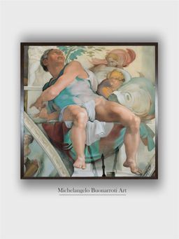 The Art House - Sistine Chapel Ceiling, Prophet Jonah Painting