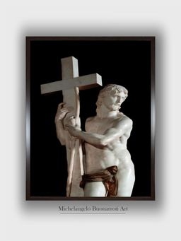 The Art House - Christ Redeemer with the Cross, Detail (1519-1520) Painting