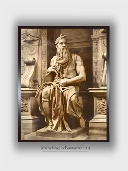 The Art House - Tomb of Pope Julius II (1453-1513) Detail of Moses,Painting