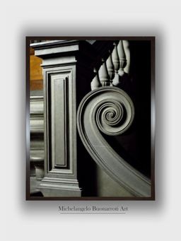 The Art House - Architectural Detail from Interior of Laurentian Library Painting