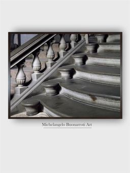 The Art House - Architectural Detail from Interior of Laurentian Library Painting