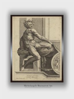 The Art House - Figure from the Sistine Chapel Fresco in the Vatican Painting