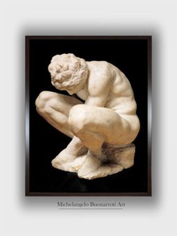 The Art House - Crouching Boy Painting