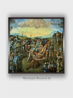 The Art House - The Crucifixion of Saint Peter Painting