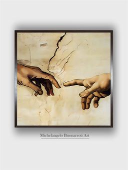 The Art House - Creation of Adam Detail Painting