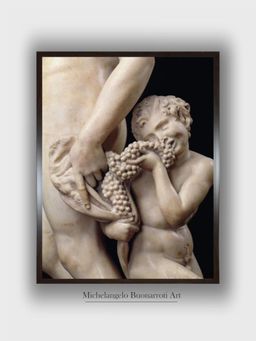 The Art House - The Drunkenness of Bacchus, Detail of the Satyr, 1496-97 Painting