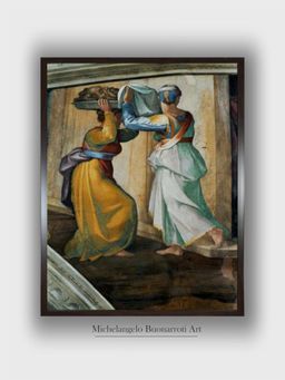 The Art House - The Sistine Chapel; Ceiling Frescos after Restoration, Judith Painting