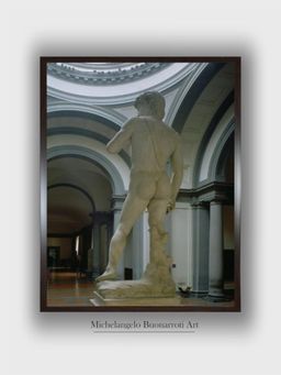 The Art House - David, View from Behind, 1504 Painting