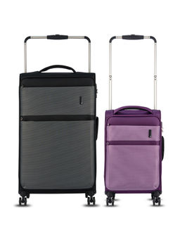 it luggage - Debonair 22 2058 08 Black White 80 Purple White 55cm Trolley Bag