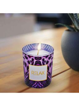 Kookee - Soy Wax Scented Candle in Glass Jar (15H Burn Time) (AXW2050-C)