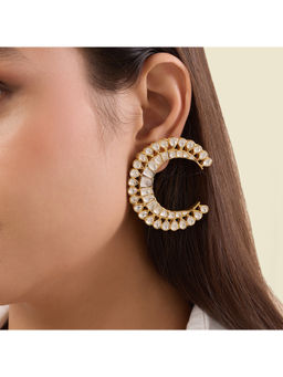 Isharya - Sitah Statement Hoops Earrings