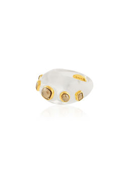 Isharya - Clear Core Statement Ring