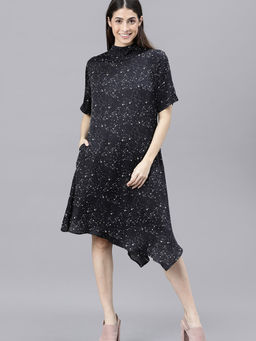 RAREISM - Black Printed Dresses