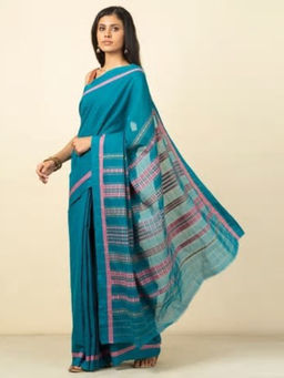Fabindia - Cotton Dobby Weave Sari