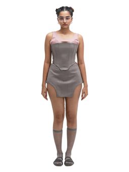MAMKAM - Grey Cyber Rose Co-Ord Set