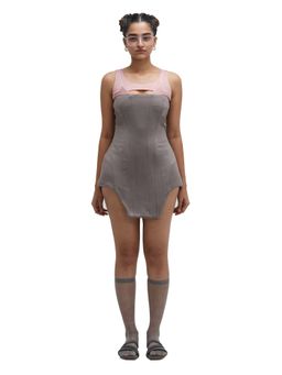 MAMKAM - Grey Cyber Rose Dress