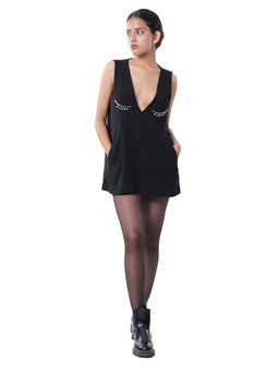 MAMKAM - Black Dot Mini Dress