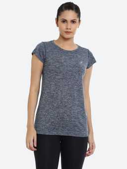 ASICS - Race Seamless Ss Blue Women Running T-shirts