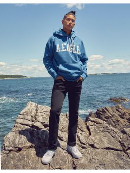 American Eagle - Black Solid Jeans