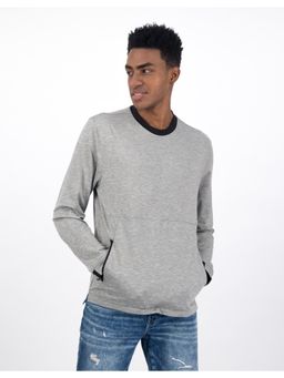American Eagle - Grey Printed Sweatshirt