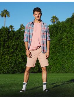 American Eagle - Pink Solid Shorts