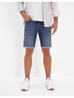 American Eagle - Men Blue Airflexplus 9 Inches Denim Short