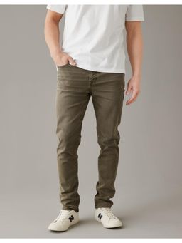 American Eagle - Men Olive Air Flex Slim Jean