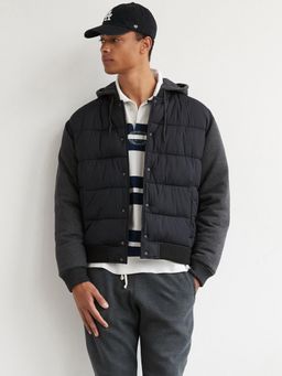 American Eagle - Men Black Puffer Puffer Jacket