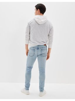 American Eagle - Men Blue Air Flex+ Athletic Straight Jeans