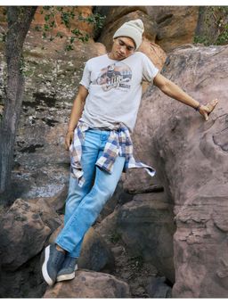 American Eagle - Men Blue Air Flex+ Athletic Skinny Jeans