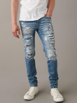 American Eagle - Men Blue Air Flex+ Skinny Jeans