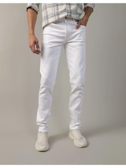 American Eagle - Men White Airflex Slim Jeans