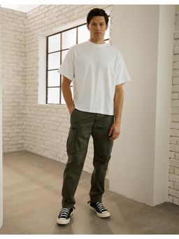 American Eagle - Men Olive Flex Lived-In Cargo Pant