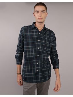 American Eagle - Ae Checkered Slim Fit Everyday Button-Up Casual Shirt
