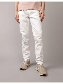 American Eagle - Men White Airflex Athletic Jean