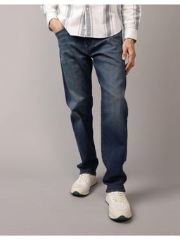 American Eagle - Men Blue Air Flex+ Original Regular Fit Straight Jeans