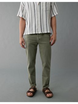 American Eagle - Men Grey Easyflex Tencel Fibers Slim Straight Jeans