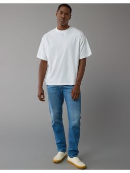 American Eagle - Men Blue Easyflex Comfortable Fit Jeans